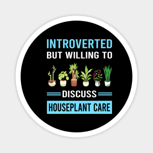 Introverted Houseplant Houseplants Indoor Plant Plants Magnet